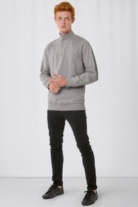 B&C ID.004 Zip Neck Sweat B&C 5WUI22