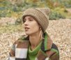 CHUNKY KNITTED PATCH BEANIE BEECHFIELD BF330R