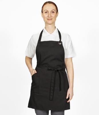 Canvas Apron with Metal Eyelets Dennys DE142