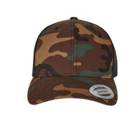 RETRO TRUCKER CAMO FLEXFIT 6606CA