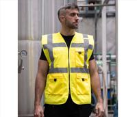 PADDED COMFORT EXECUTIVE SAFETY VEST "WISMAR KORNTEX KX235