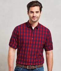 Mulligan Check Long Sleeve Shirt Premier PR250