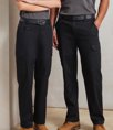 Unisex Stretchchecker Work Cargo Trousers Premier PR565