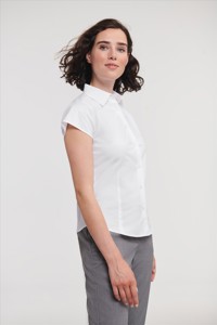 Russell Ladies Shortsleeve Fitted Stretch Shirt Russell 9947F