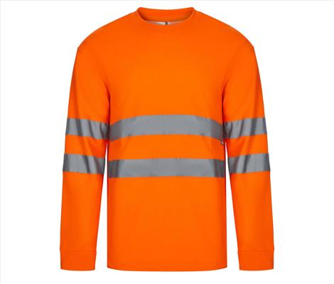 COTON/POLYESTER LS HIGH VISIBILITY T-SHIRT VELILLA V35614