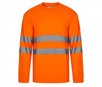 COTON/POLYESTER LS HIGH VISIBILITY T-SHIRT VELILLA V35614