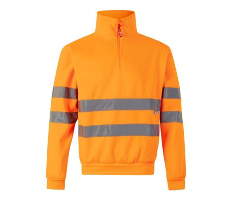 HIGH VISIBILITY 1/4 SWEATSHIRT VELILLA V35702