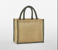 NATURAL STARCHED JUTE MIDI TOTE WESTFORD MILL WM473