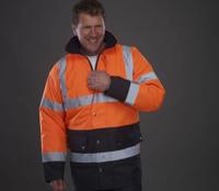 HI-VIS TWO-TONE MOTORWAY JACKET YOKO YK302